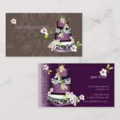 ピックスデザインズ ケーキ/ベーカリー/パティスリー 名刺 (正面/裏面)