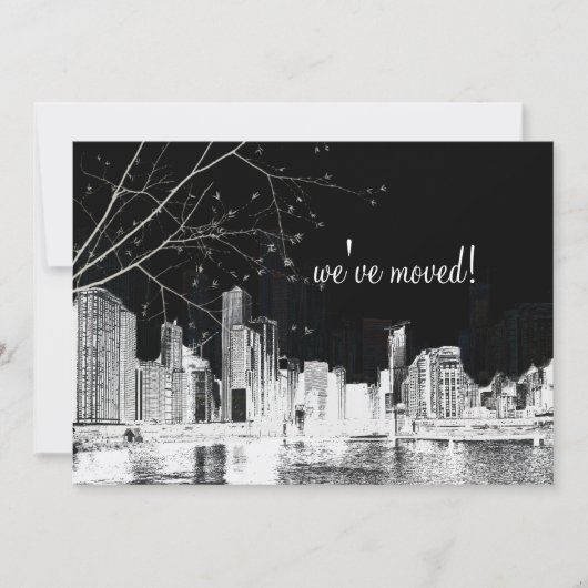 ピックスデザインズ、シカゴ湖岸へ移転のお知らせ 案内状 (正面)