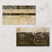 ピックスデザインズ スタイリッシュパールスワールズ 名刺 (正面/裏面)