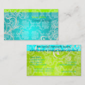 ピックスデザインズ スタイリッシュパールスワールズ 名刺 (正面/裏面)