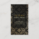 ピックスデザインズ セリーヌ ダマスク 名刺 (正面)