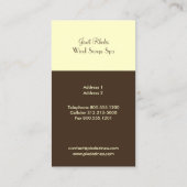 ピックスデザインズ タンポポ プロファイル カード (裏面)