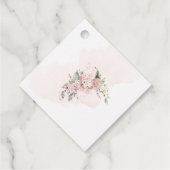 ピックスデザインズ ダスティーローズのシャンパングラス フェイバータグ (裏面)