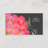 ピックスデザインズ ブライダル ブーケ, フラワーリスト / diy カラー 名刺 (正面)