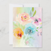 ピックスデザインズ ブランシュ バブリー/コットンキャンディー コンフェッティ 招待状 (裏面)