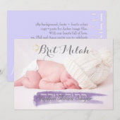 ピックスデザインズ ブリットミラフ/フォトフレーム+星/diy カラー 招待状 (正面/裏面)