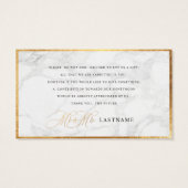 ピックスデザインズ モノグラム 大理石+偽のゴールドカリグラフィー (裏面)