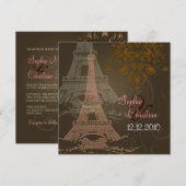 ピックスデザインズ ラ・ニュイ・パリ 招待状 (正面/裏面)