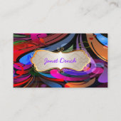 ピックスデザインズ レトロスワールズ 名刺 (正面)