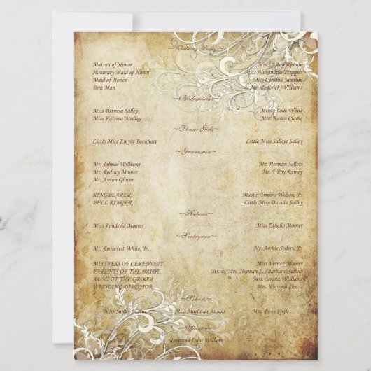 ピックスデザインズ ヴィンテージクリームスワールズ (裏面)