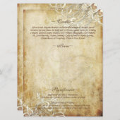 ピックスデザインズ ヴィンテージクリームスワールズ プログラム (正面/裏面)