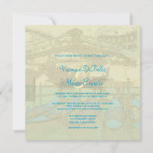 ピックスデザインズ ヴェネツィア+リアルト橋/カラー 招待状 (裏面)