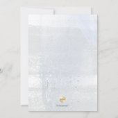 ピックスデザインズ 水彩筆致 洗礼 2歳誕生日 招待状 (裏面)