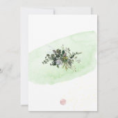 ピックスデザインズ Oh Baby 風船 ベビーシャワー 招待状 (裏面)