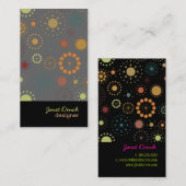 ピックスデジンレトロスター 名刺 (正面/裏面)