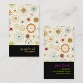 ピックスデジンレトロスター 名刺 (正面/裏面)