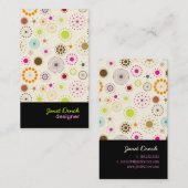 ピックスデジンレトロスター 名刺 (正面/裏面)