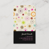 ピックスデジンレトロスター 名刺 (裏面)