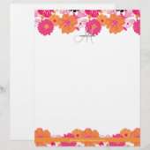 ピックスデジン アロハ + モノグラム レターヘッド (正面/裏面)