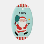 ピックパーソナライズされたルボール保存 セラミックオーナメント (右)