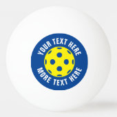 ピックボパーソナライズされたールテーブルテニス 卓球ボール (正面)