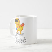 ピックボールおもしろいギフト コーヒーマグカップ (正面左)