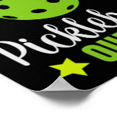 ピックボールおもしろいクイーンピックボールクイーン ポスター (角)