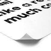 ピックボールおもしろいボーディクショナリ定義ピクル ポスター (角)