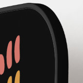 ピックボールかわいいピックボールパーソナライズされた選手 ピックルボールラケット (左詳細)