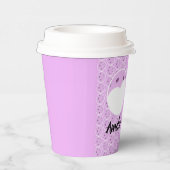 ピックボールがリングや輪の前に最後のスイング結婚を 紙コップ (右)