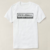 ピックボールことわざヴィンテージ Tシャツ (デザイン正面)