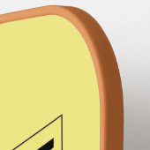 ピックボールでビートの涙 ピックルボールラケット (左詳細)