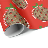 ピックボールでホールをデッキクリスマスフェスティバル ラッピングペーパー (ロールコーナー)