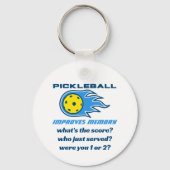ピックボールでメモリをおもしろい向上 キーホルダー (裏面)