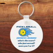 ピックボールでメモリをおもしろい向上 キーホルダー (正面)