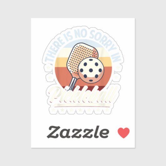 ピックボールに申し訳ない シール (シート)