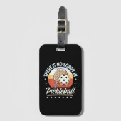 ピックボールに申し訳ない ラゲッジタグ (正面縦)