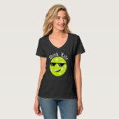 ピックボールのインク寿命 Tシャツ (正面フル)