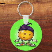 ピックボールのウィザード キーホルダー (正面)