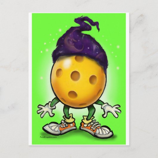 ピックボールのウィザード ポストカード (正面)