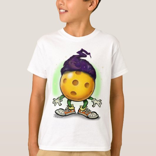 ピックボールのウィザード Tシャツ (正面)