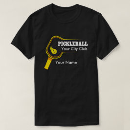 ピックボールのカスタマイズ可能なピックボールクラブTシャツ Tシャツ