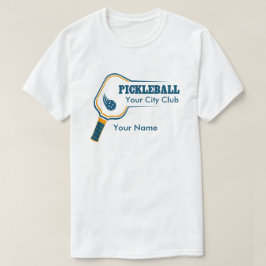 ピックボールのカスタマイズ可能なピックボールTシャツ Tシャツ