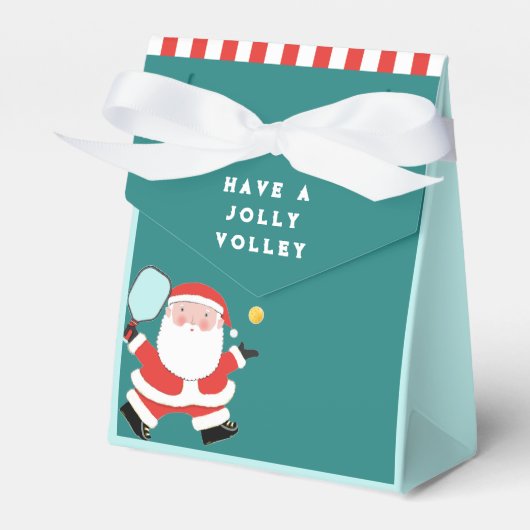 ピックボールのクリスマスの好意ボックス フェイバーボックス (正面サイド)