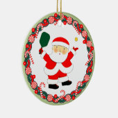 ピックボールのクリスマスコレクティブ セラミックオーナメント (右)