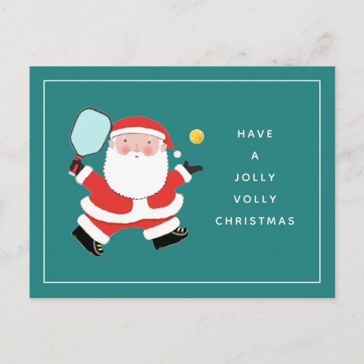 ピックボールのクリスマスポストカード シーズンポストカード (正面)