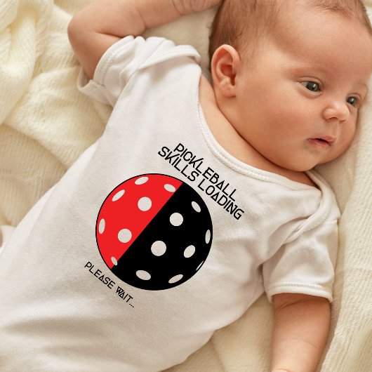 ピックボールのスキルロード….. ベビーボディスーツ