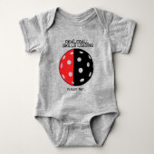 ピックボールのスキルロード….. ベビーボディスーツ (正面)