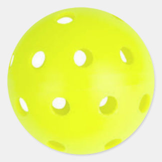 ピックボールのステッカー ラウンドシール