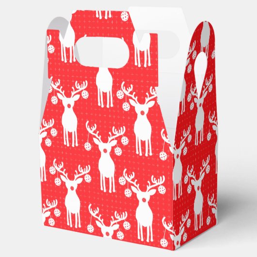 ピックボールのトナカイのメリークリスマス🎁 フェイバーボックス (オープン)